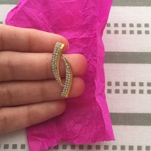 FINAL PRICE 18K gold diamond pendant. Necklace